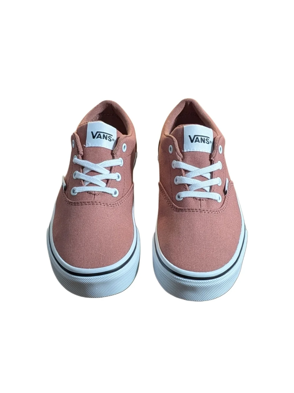 Vans Doheny Kids Shoes Size 2 Canvas Night Rose Pink Low Top Sneakers New Box
